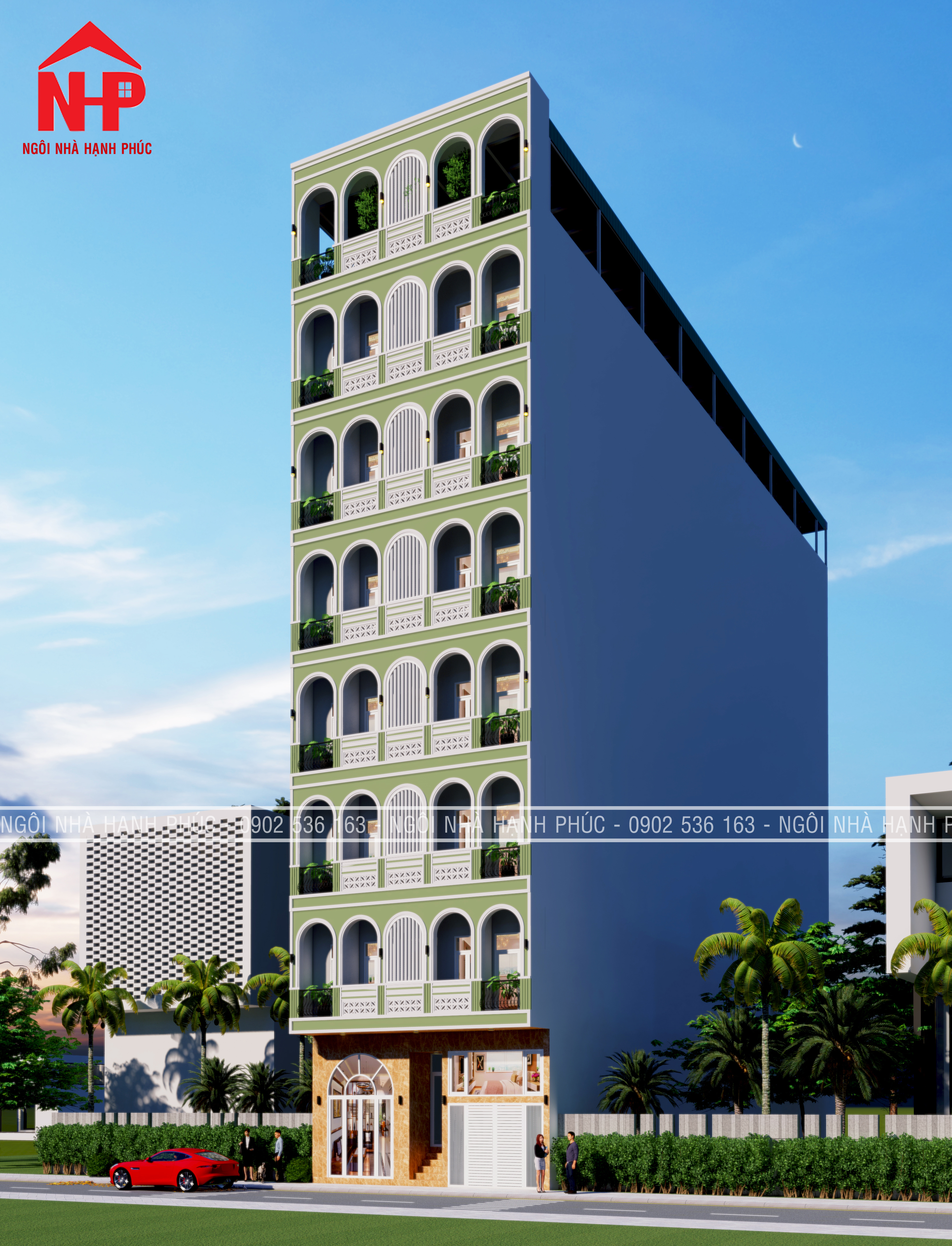 BẢN THIẾT KẾ CĂN HỘ DỊCH VỤ NGUYỄN HỮU TIẾN-TÂN PHÚ