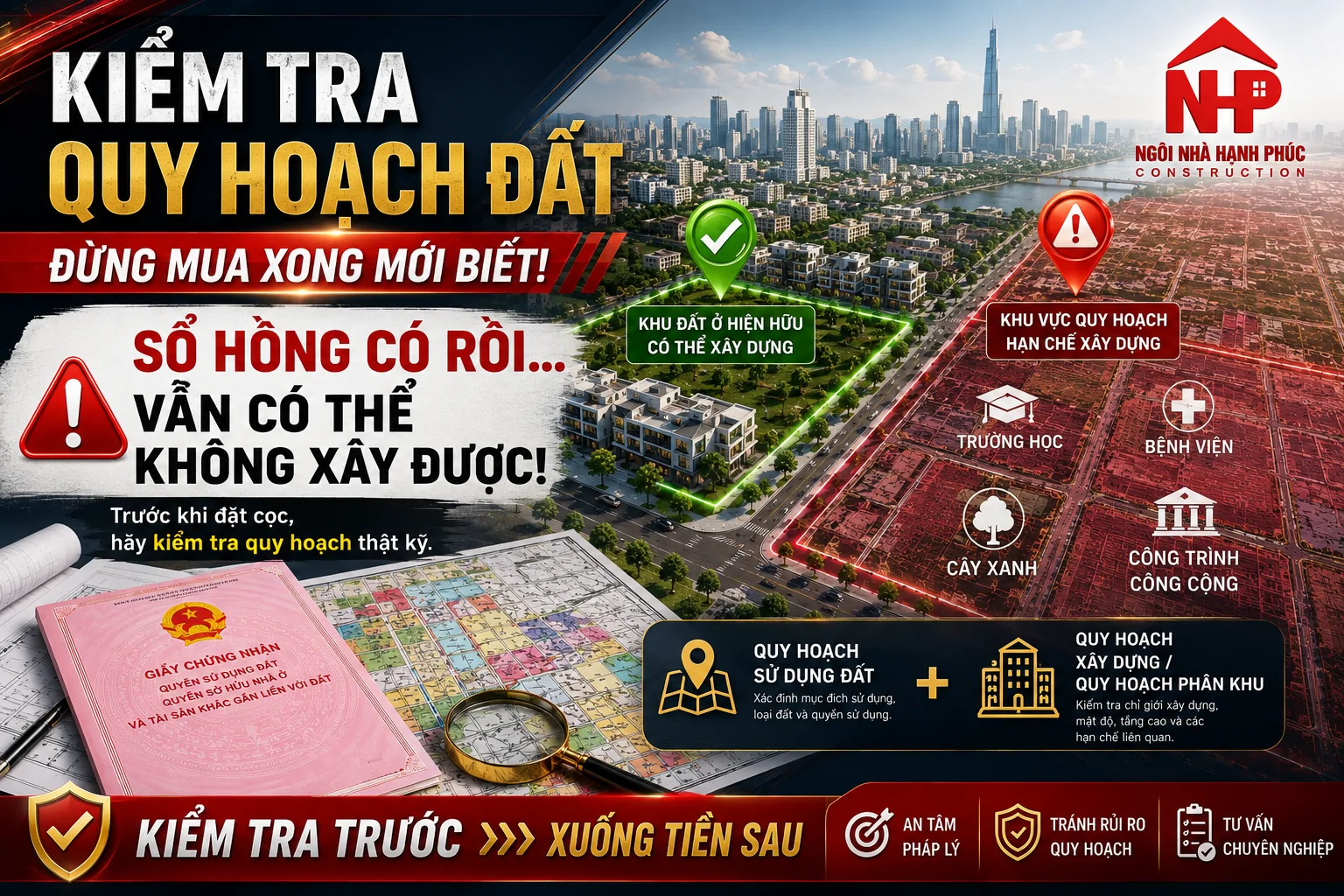 Kiểm Tra Quy Hoạch Đất TP.HCM: Đừng Mua Xong Mới Biết Đất Bị Quy Hoạch
